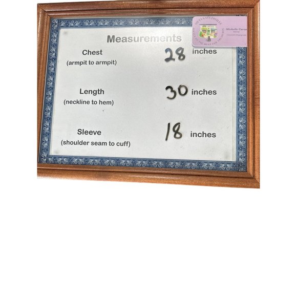 Karen Kane size 3X handkerchief hem v neck 3/4 sleeve tunic top no material tag - Picture 5 of 5